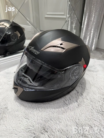 Каска за мотор A-Pro Lancer (отваряща се)  Размер - ХL