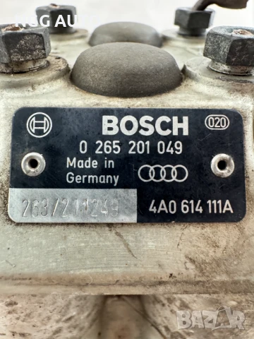 Помпа ABS / хидравличен блок Audi 80 100 Coupe Cabrio - Bosch 0 265 201 049 / 4A0614111A, снимка 4 - Части - 51420016