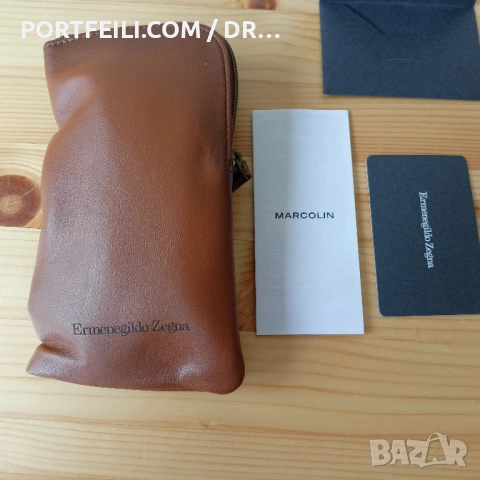 Мъжки слънчеви очила на Ermenegildo Zegna, made in Italy, черен авиатор, снимка 12 - Слънчеви и диоптрични очила - 53613970