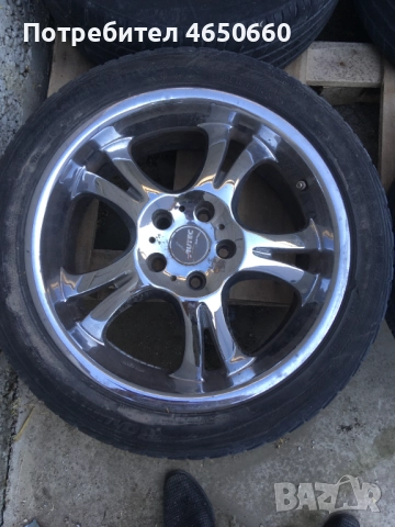 17 цолови алуминиеви джанти за Опел или Алфа ромео, снимка 2 - Гуми и джанти - 52536731