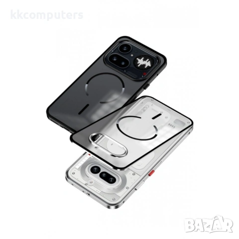 Магнитен Алуминиев Калъф за Nothing Phone (4a) Pro с Pop-Up ключалка - PC+TPU, 4 цвята, снимка 6 - Калъфи, кейсове - 54250462