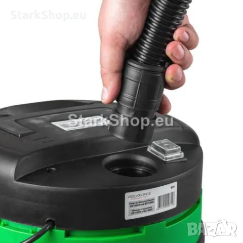 Прахосмукачка за Сухо и Мокро Почистване 30л HAWEK 1200W с 4бр Въртящи Колела, снимка 4 - Други инструменти - 50317315