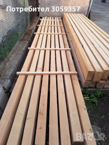 Греди на 4 метра и на 5 метра, Греда16 х 8, Греда14 х 8, Греда12 х 8, Летви 3 х4, снимка 4 - Строителни материали - 54235906