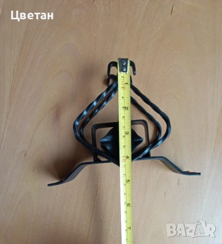 салфетник от ковано желязо, снимка 3 - Антикварни и старинни предмети - 52573517