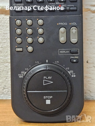Оригинално дистанционно за видеорекордер Sony RMT-V131A (VHS VCR), снимка 3 - Дистанционни - 53852536