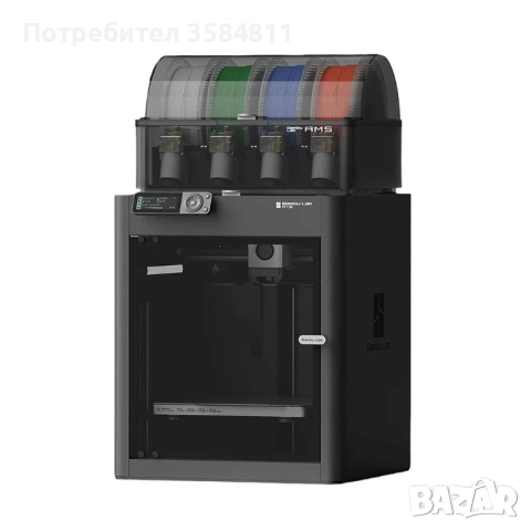 Bambu Lab P1S 3d принтер (ЧИСТО НОВ)