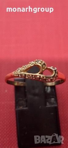 Златен пръстен, снимка 2 - Пръстени - 52425967