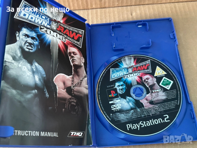 WWE SmackDown vs. Raw 2006 , игра за playstation 2 ps2 плейстейшън 2, снимка 4 - PlayStation конзоли - 54154349