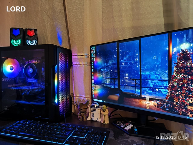 Геймърски Ryzen 5 3600X, GTX 1660Ti 6GB, RAM 16GB DDR4 3200, SSD 512GB NVME, снимка 7 - Геймърски - 52753348