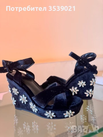 Дамски сандали на платформа ,размер 39, чисто нови, снимка 2 - Дамски обувки на ток - 50941800
