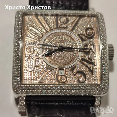 Дамски луксозен часовник FRANCK MULLER GENEVE Master of Complications Relief Master Square , снимка 1 - Дамски - 47088610