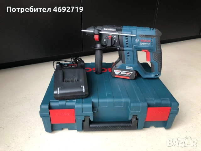 Акумулаторен безчетков перфоратор Bisch proffesional GBH 180-li