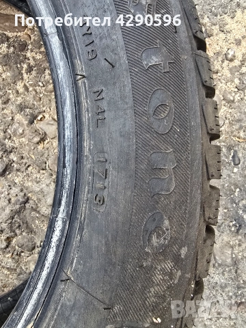 Зимни гуми 2 броя Firestone 195/55R16 , снимка 4 - Гуми и джанти - 52819287