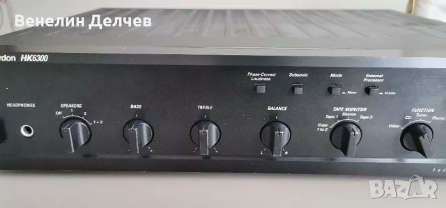 Стерео усилвател Harman Kardon HK6300, снимка 2 - Ресийвъри, усилватели, смесителни пултове - 47101477