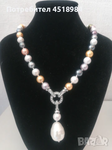 Перли Майорка , снимка 4 - Колиета, медальони, синджири - 51396084