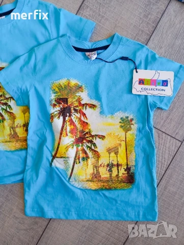 Лот от нови детски тениски , снимка 13 - Детски тениски и потници - 51405415