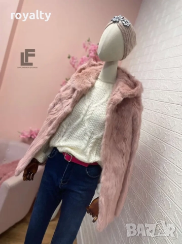 Еко Палто LFS The Beauty Pink 9417, снимка 2 - Палта, манта - 52841016