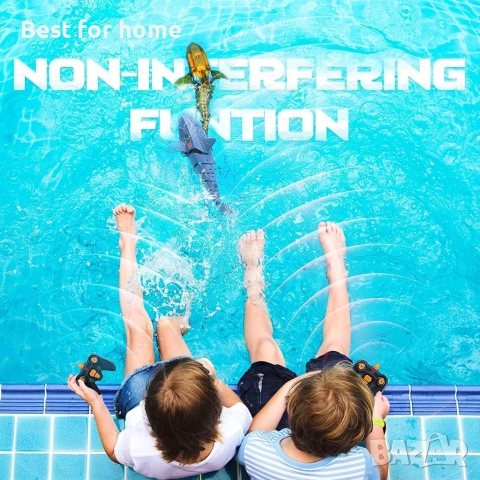 Alpharev A801 ​​Електрическа играчка акула с дистанционно управление за момчета 3-6 години , снимка 4 - Други - 53863283