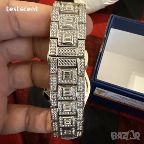 Луксозен мъжки часовник Montres Prestige Eclat X Invicta Men's Watch - 42mm, Silver / Rainbow дъга, снимка 5 - Мъжки - 53918466