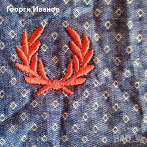 КАТО НОВА FRED PERRY S MADE IN ITALY оригинална риза Фред Пери shirt, снимка 3 - Ризи - 53988240
