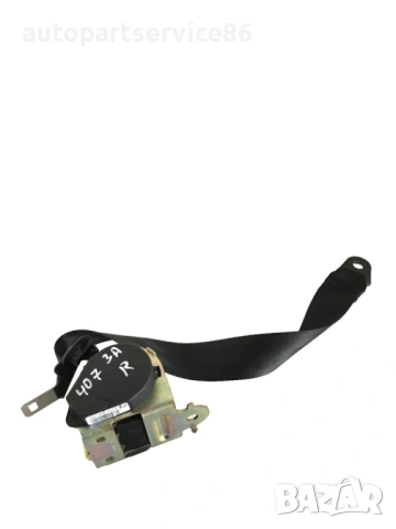 Колан за задно дясно място за Peugeot 407 1.6 HDI (2005) 96440739Xx, снимка 3 - Части - 53734329