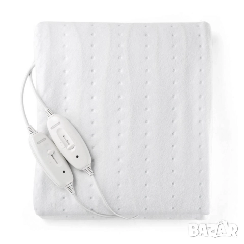 Затопляща постелка за легло Termomax, 60W/120W, 150х80см/160х140см, електрическа, полиестер, снимка 4 - Друга електроника - 52053281