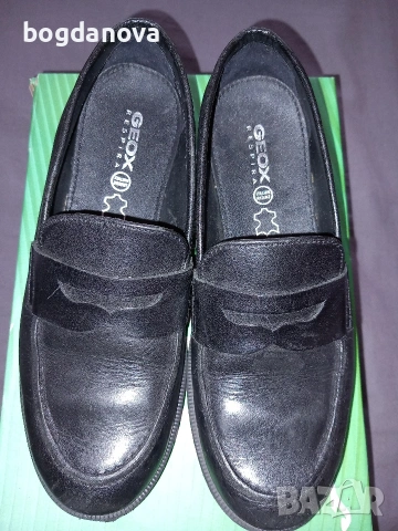 Мокасини Geox от естествена кожа, 34 номер, снимка 16 - Детски обувки - 54003343