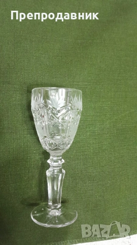 Търся стари кристални чаши (шлифован кристал), снимка 4 - Чаши - 52950560