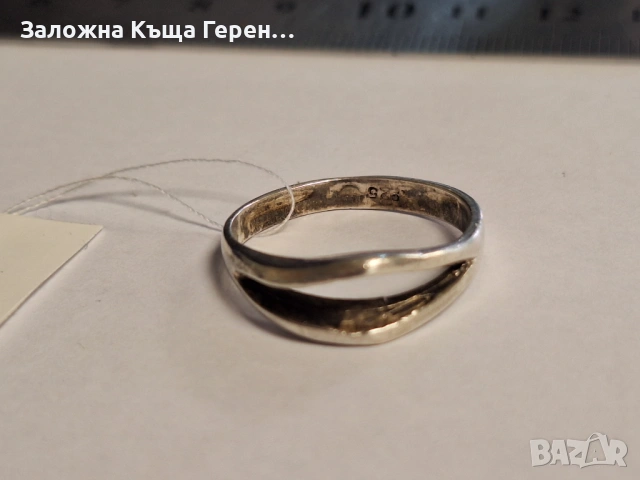 Сребърен Пръстен - 3,18гр., снимка 2 - Пръстени - 54132824