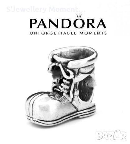 Талисман за гривни Pandora Hiking Boot, снимка 1 - Гривни - 39199564