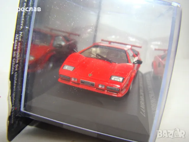 1/43 LAMBORGHINI COUNTACH LP 500 S ИГРАЧКА КОЛИЧКА МОДЕЛ, снимка 3 - Колекции - 48425670