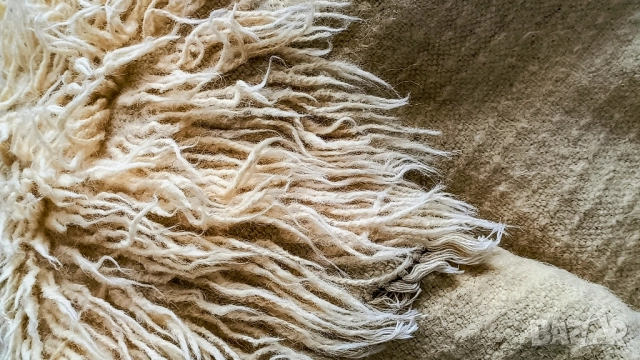 Вълнен Китеник / Покривало за Диван / Губер / Килим / Вълнена Постелка, снимка 6 - Други - 52018403