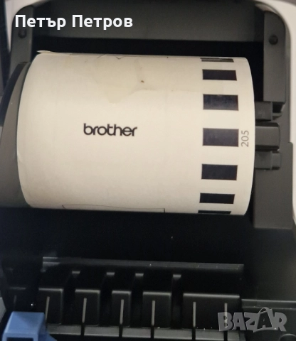 Brother QL-600B етикетен принтер, снимка 3 - Принтери, копири, скенери - 52870823