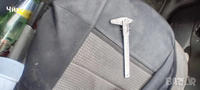 Стар немски шублер от войната, снимка 4 - Антикварни и старинни предмети - 52876567