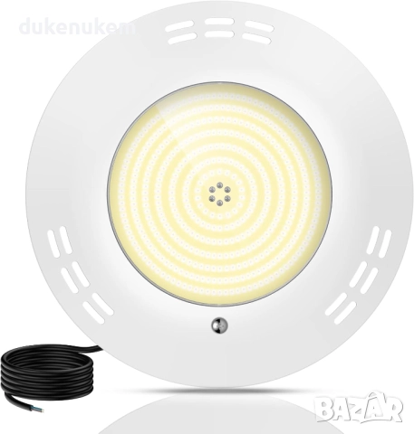 Ултратънък LED Прожектор за басейн, IP68, 2800lm, 35W