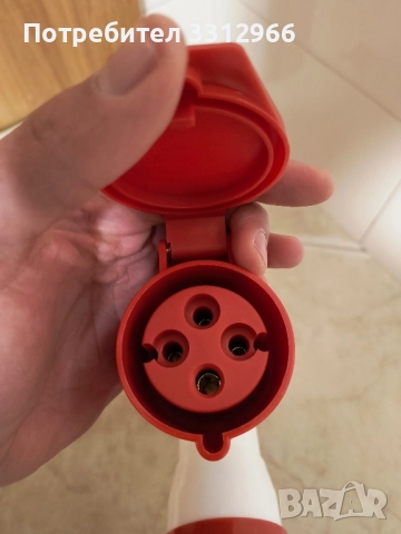 Трипътен водоустойчив промишлен авиационен щепсел и гнездо, снимка 2 - Друга електроника - 52021826
