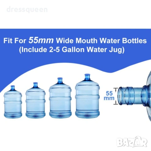 4686 Силиконова капачка за галони – 100% уплътнение без протичане при обръщане, снимка 3 - Други стоки за дома - 53824554