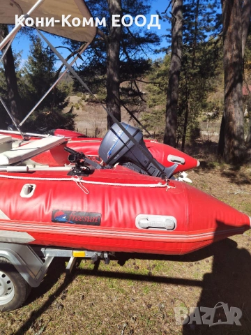 Надуваема RIB лодка Freesun 420 с колесар и двигател+аксесоари, снимка 4 - Воден транспорт - 53730260