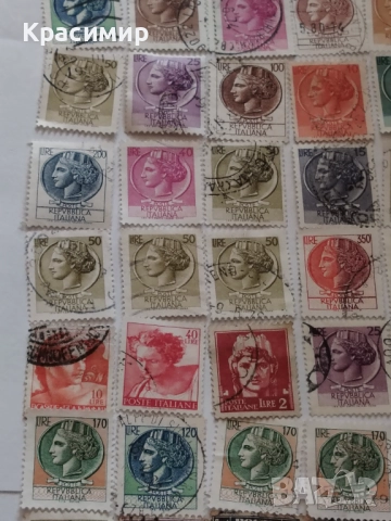 ПОЩЕНСКИ марки Италия , снимка 2 - Филателия - 52935448