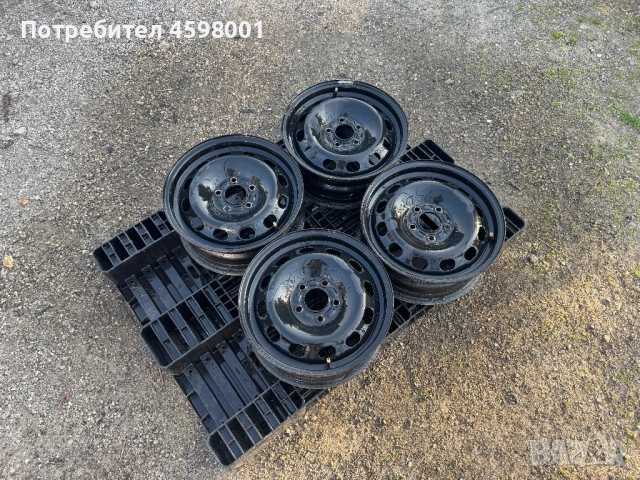 4бр.Оригинални железни джанти 16цола 5x108 за Ford Connect,Focus,Kuga,C-MAX,Mondeo,S-MAX, снимка 2 - Гуми и джанти - 53875496