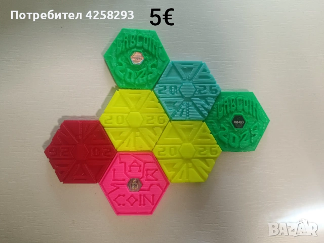 Лабкойни от 2024, 2025 и 2026 година, снимка 4 - Фигурки - 54005115