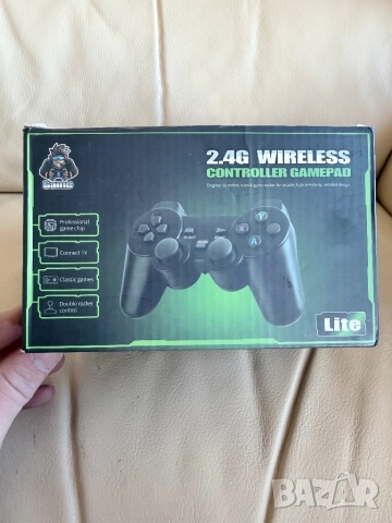 2.4G Wireless Controller Gamepad – перфектно състояние, снимка 2 - Други игри и конзоли - 52870792