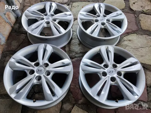 Hyundai I30 - 17 цoла 5x114,3 oригинални лeти джaнти 5х114,3 Хюндай, снимка 1 - Гуми и джанти - 47798581