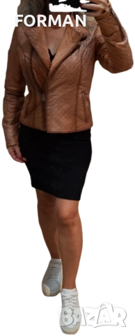 Яке от естествена кожа, снимка 9 - Якета - 53830961