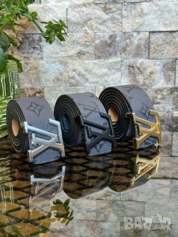 колани от естествена кожа в кутия louis vuitton , снимка 16 - Колани - 50970175