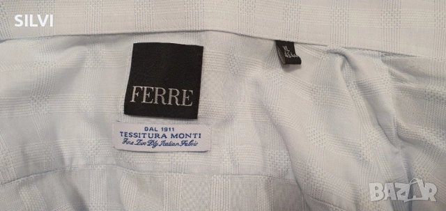 Мъжка Нова риза Gianfranco Ferre IT 44, снимка 5 - Ризи - 52253353