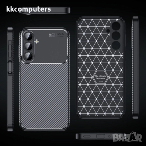 Samsung Galaxy A16 5G / A16 4G Удароустойчив Carbon Fiber2 Калъф и Протектор, снимка 5 - Калъфи, кейсове - 52687701