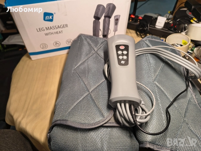 Масажор за крака NK, 6 режима на пълен и частичен масаж, 4 нива на интензивност за всеки режим, , снимка 6 - Масажори - 52108157