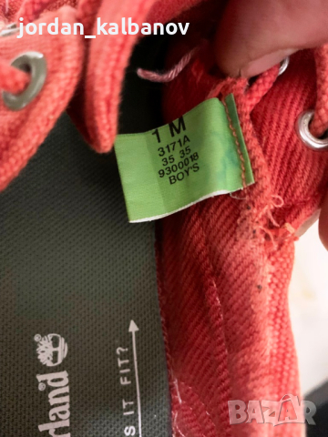 Супер готини детски велурени червени обувки само за 5лв.Тимберланд Timberland, снимка 6 - Детски обувки - 44951694