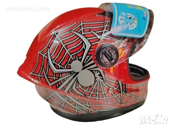Детска каска Мотор/Мотопед/Вело/Скутер/Атв Шлем два двята, снимка 8 - Аксесоари и консумативи - 52558662